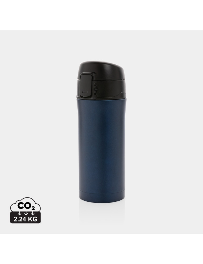 Mug inox mat 300 ml à bouchon verrouillable personnalisable