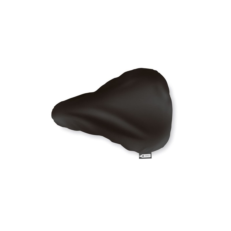 Housse de selle  personnalisée RPET - BYPRO Matières : PET recyclé Couleurs : noir