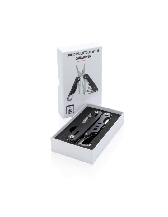 Outil multifonctions avec mousqueton Solid personnalisable