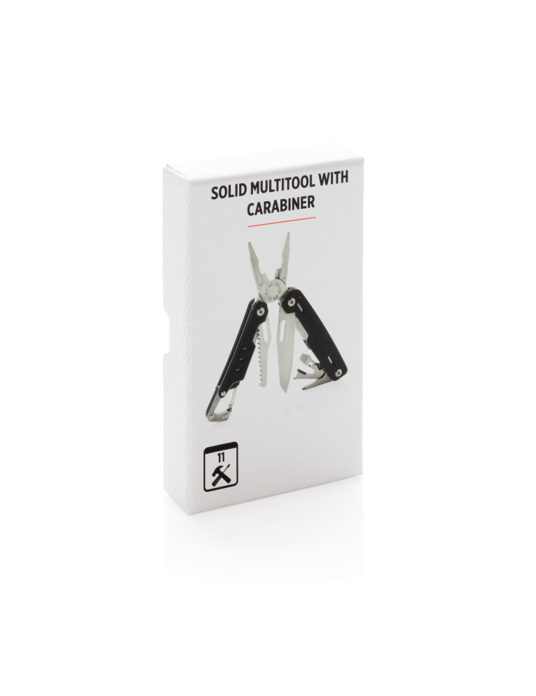 Outil multifonctions avec mousqueton Solid personnalisable