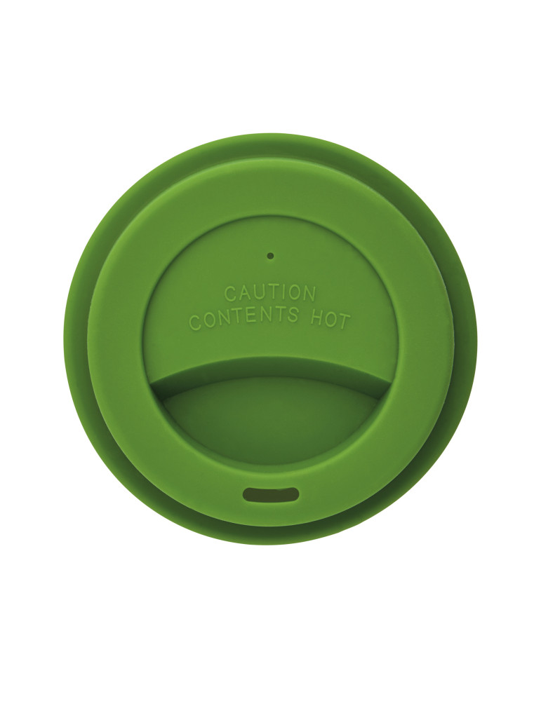Tasse PLA 350 ml avec couvercle silicone personnalisable
