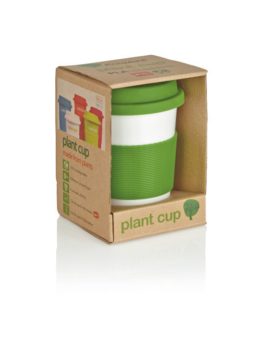 Tasse PLA 350 ml avec couvercle silicone personnalisable