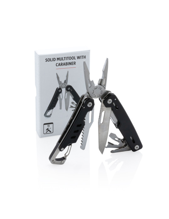 Outil multifonctions avec mousqueton Solid personnalisable