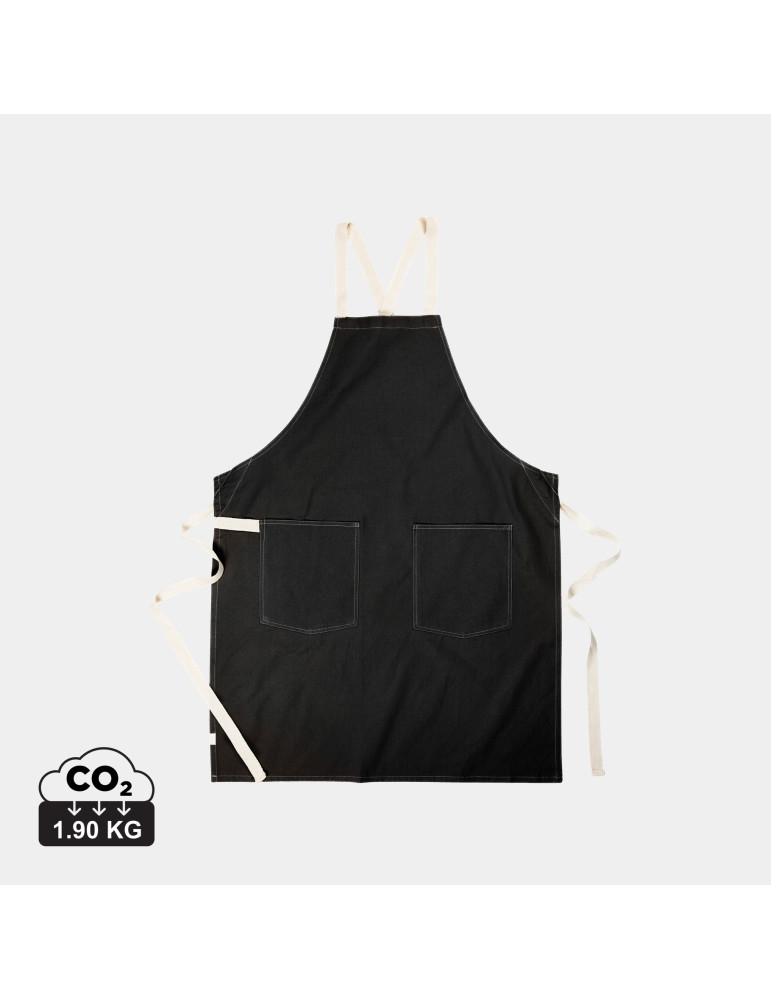 Tablier extra-large Vinga Sovano à deux poches personnalisable