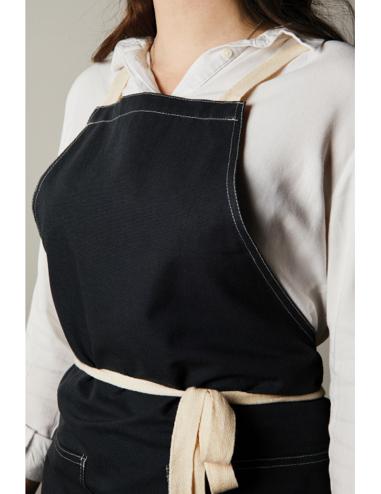 Tablier extra-large Vinga Sovano à deux poches personnalisable