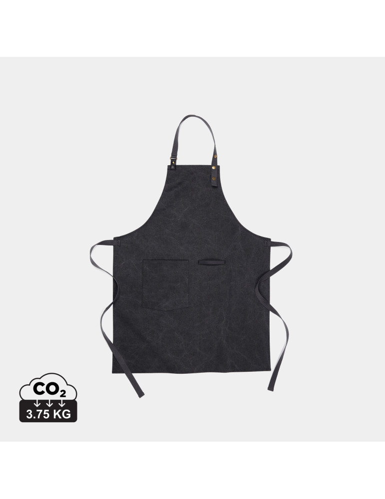 Tablier Vinga Tome en toile recyclée GRS personnalisable