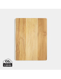 Planche Vinga Buscot en teck FSC avec support tablette personnalisable