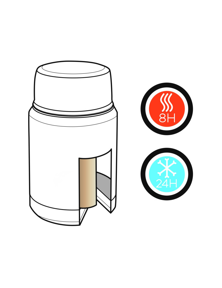 Boîte alimentaire Swiss Peak Elite 500 ml personnalisable