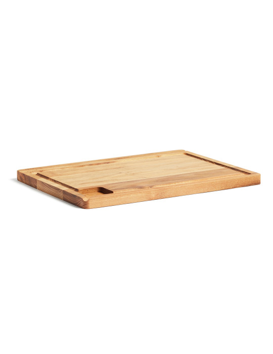 Planche Vinga Buscot en teck FSC avec support tablette personnalisable