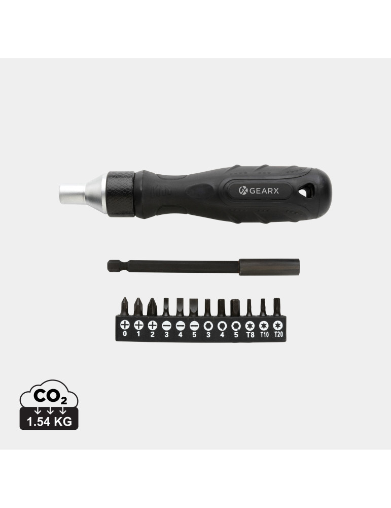 Tournevis à cliquet Gear X GearX personnalisable