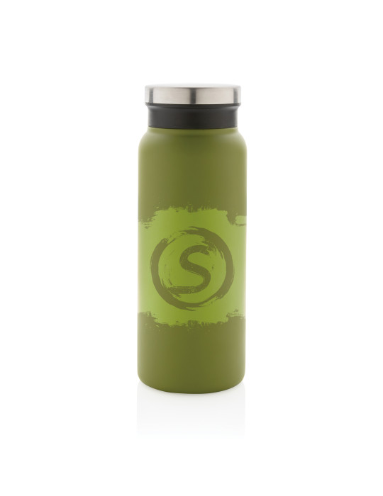 Gourde isotherme inox recyclé RCS 600 ml personnalisable