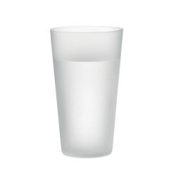 Gobelet réutilisable  500ml - FESTA LARGE Matières : polypropylène (PP) Couleurs : blanc transparent 2