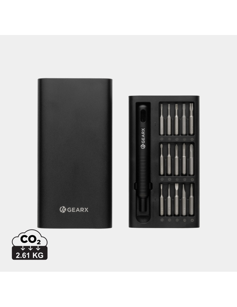 Ensemble de tournevis 31 pièces Gear X GearX personnalisable