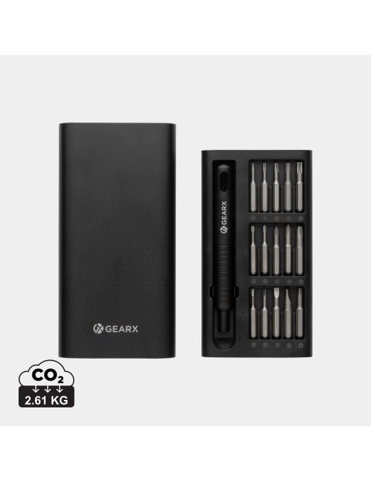 Ensemble de tournevis 31 pièces Gear X GearX personnalisable
