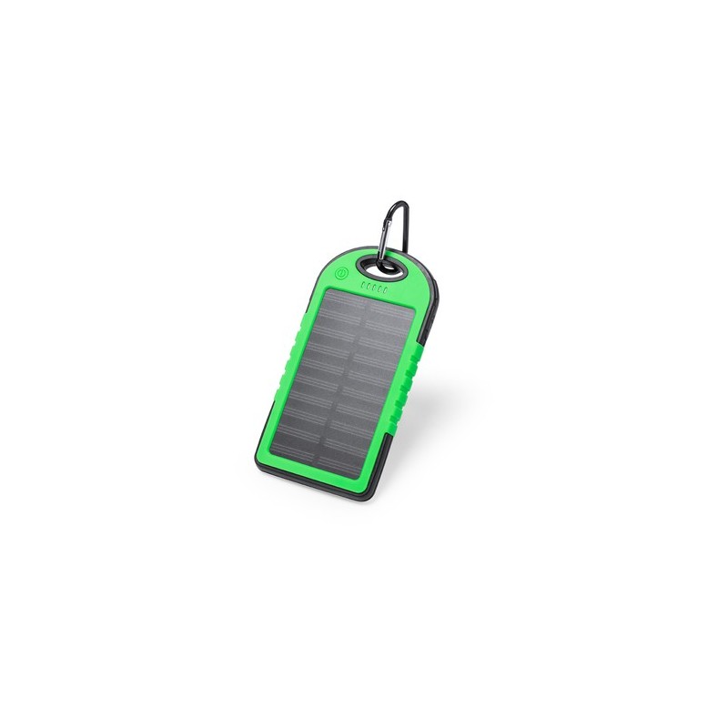 Batterie Solaire Économique 4000mAh - Power Bank Personnalisé Lenard Couleurs : blanc livraison express 24h 48h