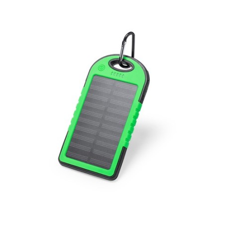 Batterie Solaire Économique 4000mAh - Power Bank Personnalisé Lenard Couleurs : blanc livraison express 24h 48h