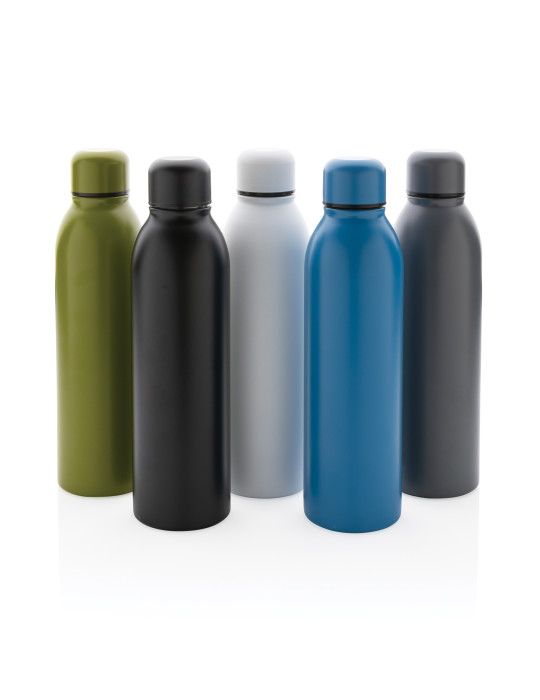 Gourde isotherme inox recyclé RCS 500 ml personnalisable