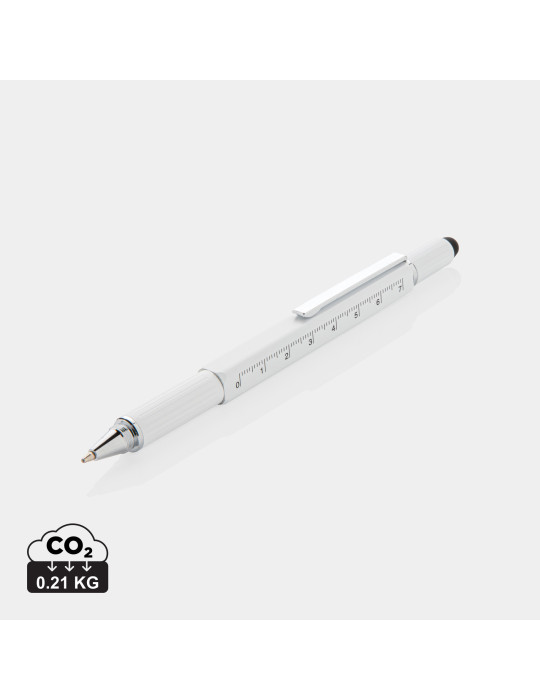 Stylo outil 5 en 1 avec niveau personnalisable