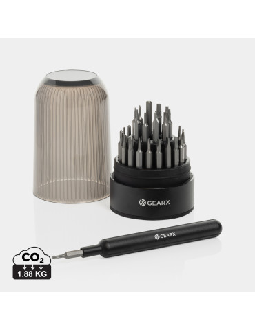 Jeu de tournevis multifonctions 31 en 1 Gear X GearX personnalisable
