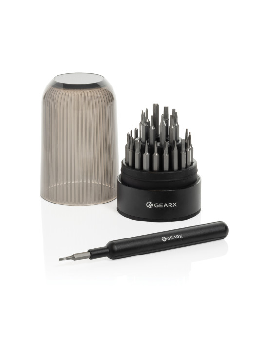 Jeu de tournevis multifonctions 31 en 1 Gear X GearX personnalisable