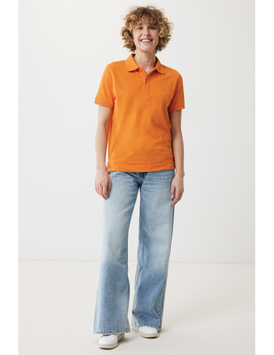 Polo unisexe IQONIQ Yosemite piqué coton 220 g/m² personnalisable