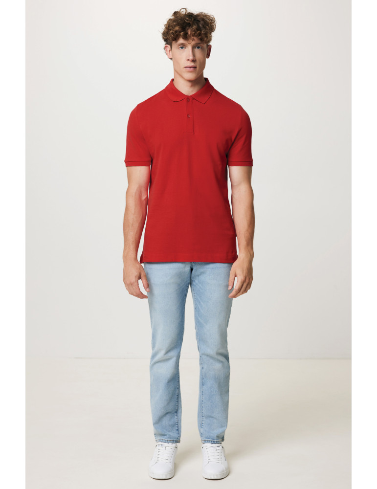 Polo unisexe IQONIQ Yosemite piqué coton 220 g/m² personnalisable
