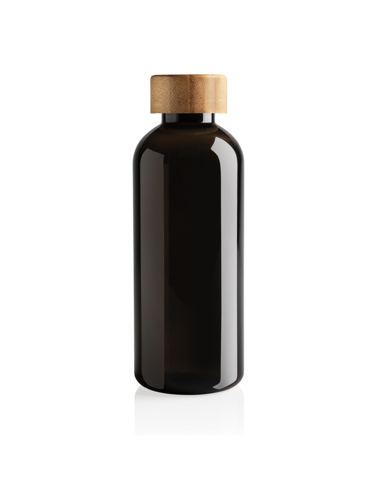 Gourde rPET RCS à couvercle bambou personnalisable