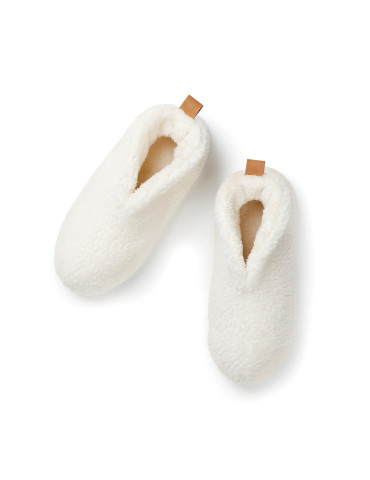 Chaussons Vinga Santos fausse fourrure recyclée RCS publicitaire 2