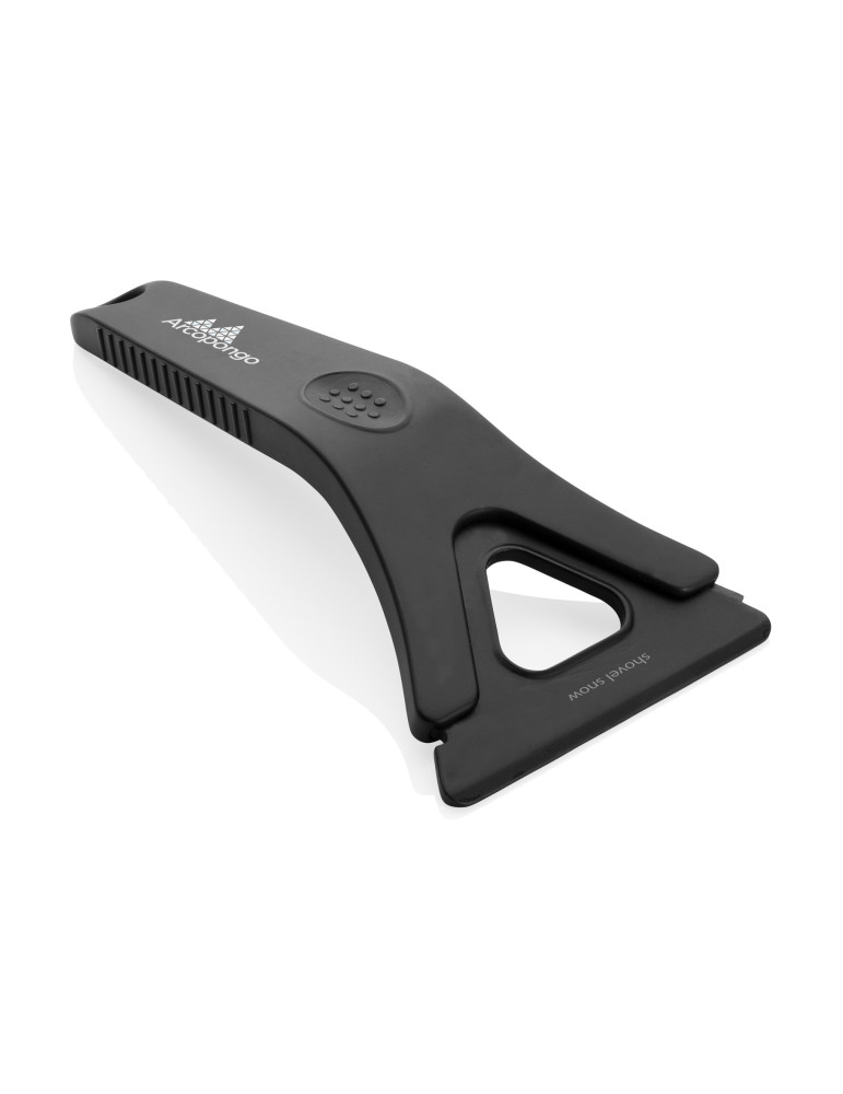 Grattoir à glace 3 en 1 en plastique recyclé RCS Polard personnalisable