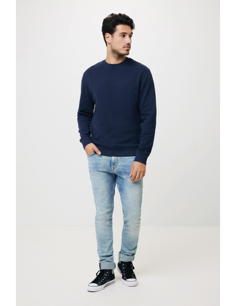 Sweat col rond IQONIQ Zion coton recyclé et bio 340 g/m² personnalisable