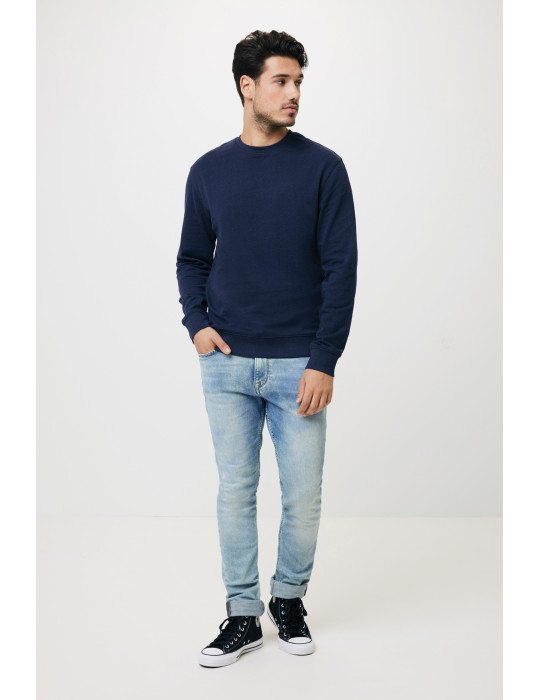 Sweat col rond IQONIQ Zion coton recyclé et bio 340 g/m² personnalisable