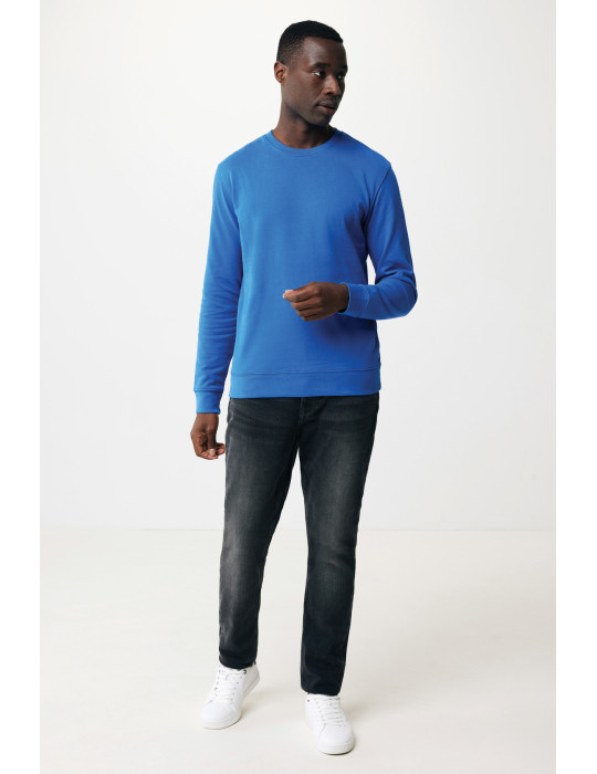 Sweat col rond IQONIQ Zion coton recyclé et bio 340 g/m² personnalisable