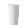 Gobelet réutilisable  500ml - FESTA LARGE Matières : polypropylène (PP) Couleurs : blanc personnalisable avec votre logo