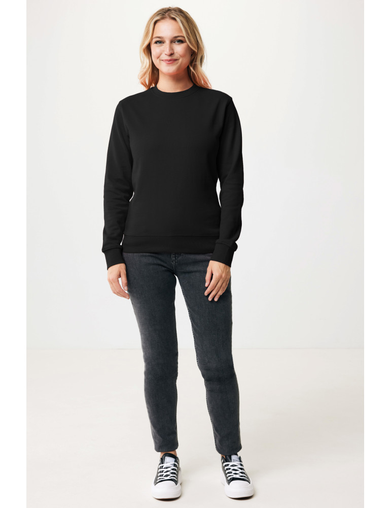 Sweat col rond IQONIQ Zion coton recyclé et bio 340 g/m² personnalisable