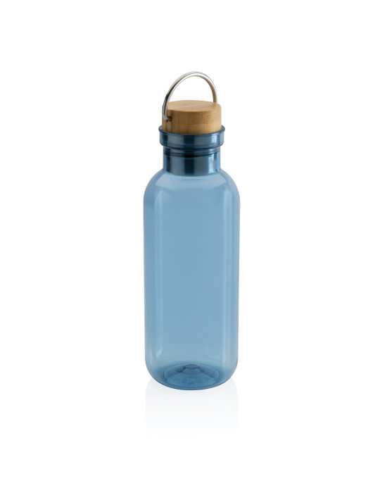 Gourde rPET RCS 680 ml à couvercle bambou personnalisable