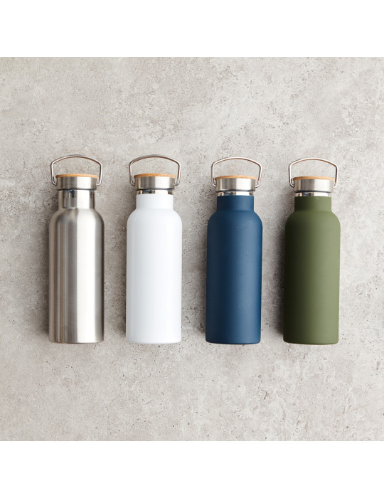 Bouteille thermos Vinga Miles 500 ml acier 18/8 personnalisable