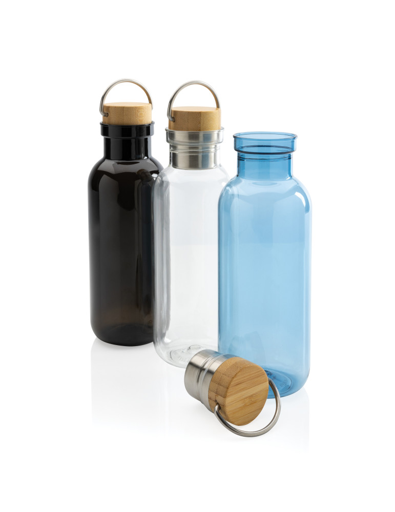Gourde rPET RCS 680 ml à couvercle bambou personnalisable