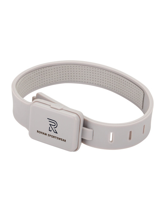 Lampe running LED rechargeable en plastique RCS Lumi Sprint personnalisable