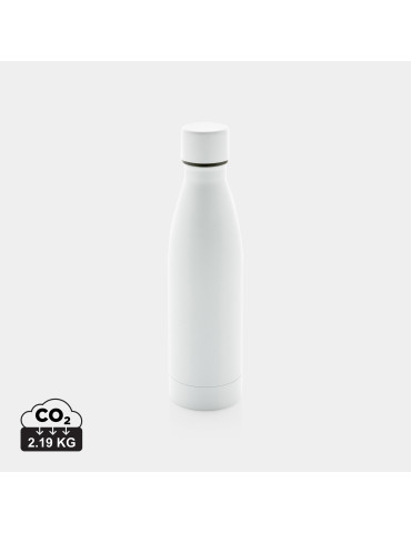 Gourde isotherme colorée inox recyclé RCS 500 ml personnalisable