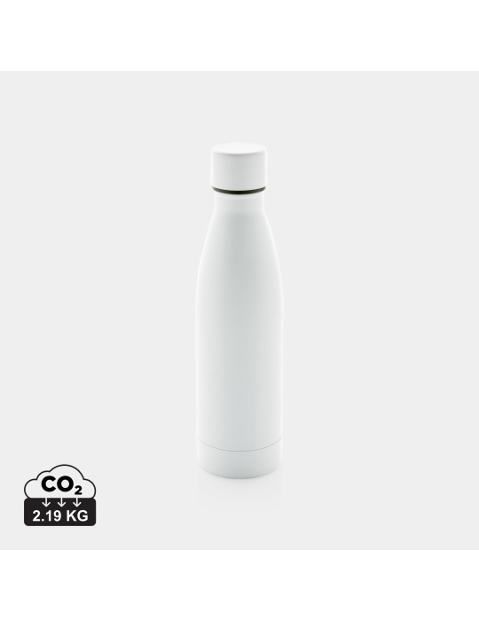 Gourde isotherme colorée inox recyclé RCS 500 ml personnalisable