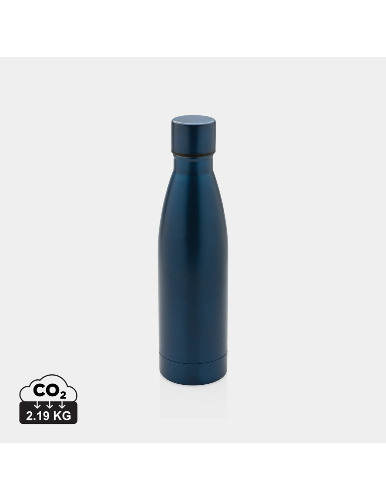 Gourde isotherme colorée inox recyclé RCS 500 ml personnalisable