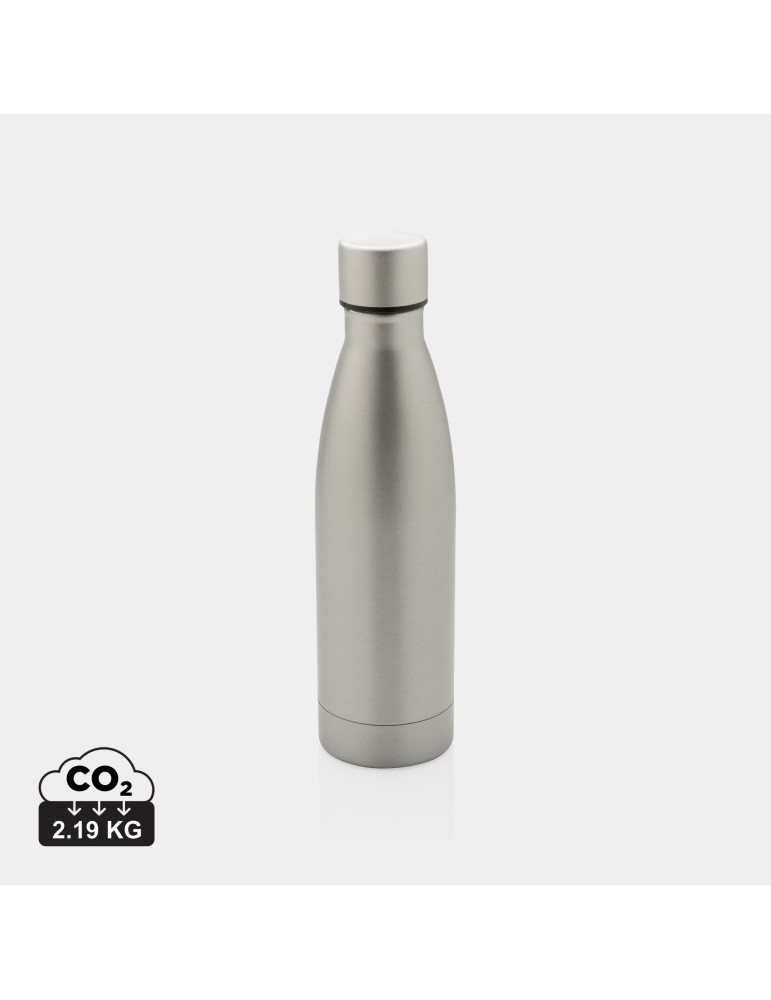 Gourde isotherme colorée inox recyclé RCS 500 ml personnalisable