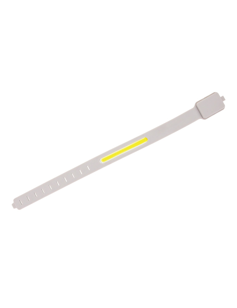 Lampe running LED rechargeable en plastique RCS Lumi Sprint personnalisable