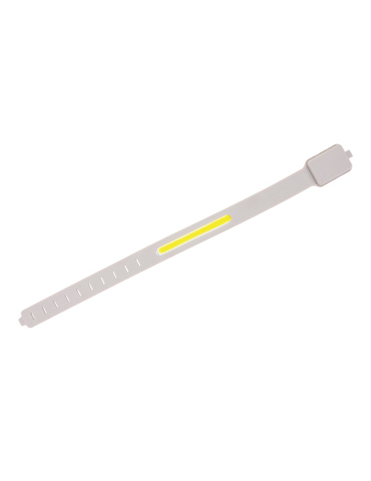 Lampe running LED rechargeable en plastique RCS Lumi Sprint personnalisable