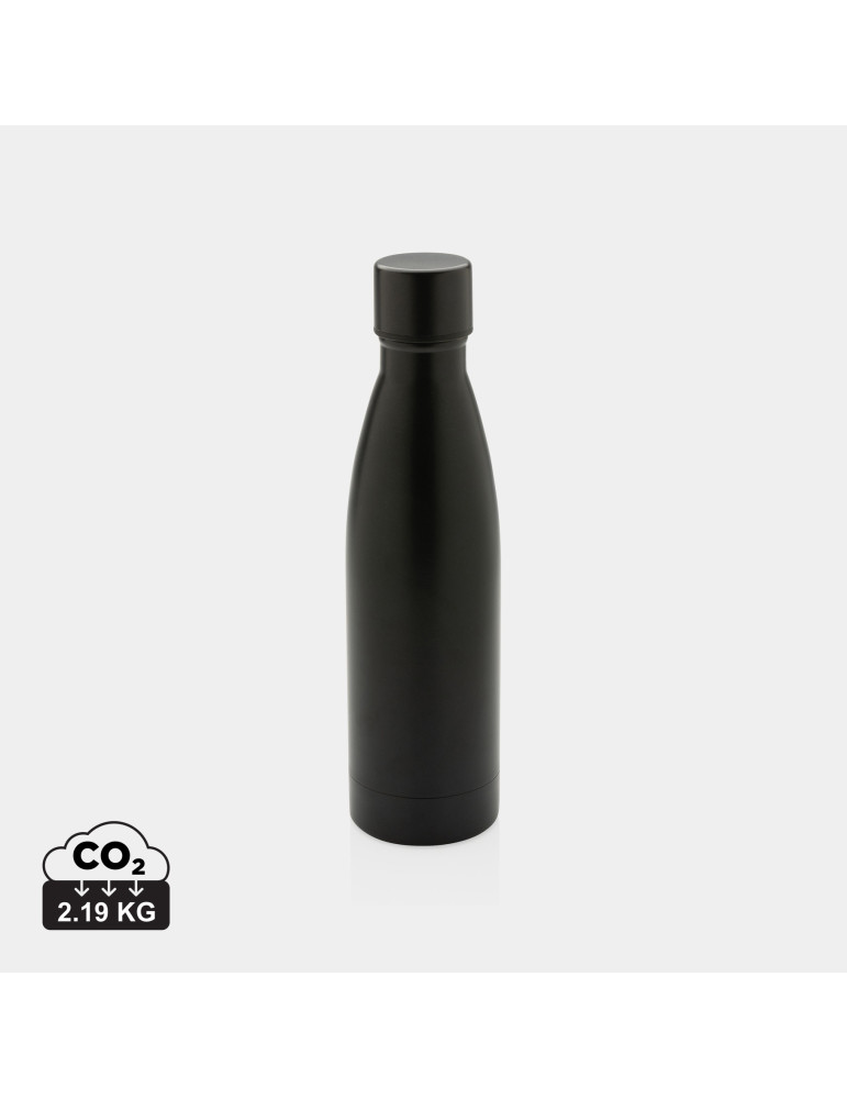 Gourde isotherme colorée inox recyclé RCS 500 ml personnalisable