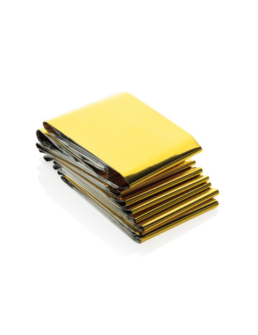 Couverture de secours dans une pochette en rPET RCS Solra personnalisable 2