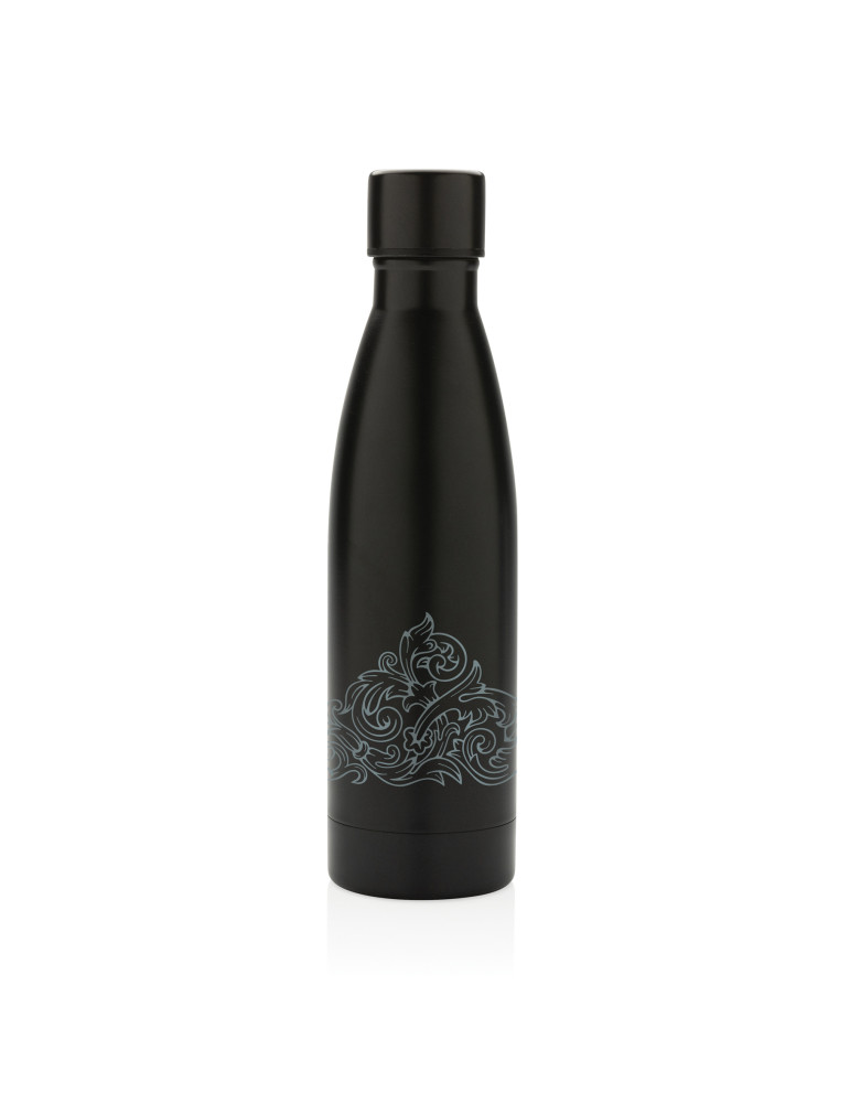 Gourde isotherme colorée inox recyclé RCS 500 ml personnalisable