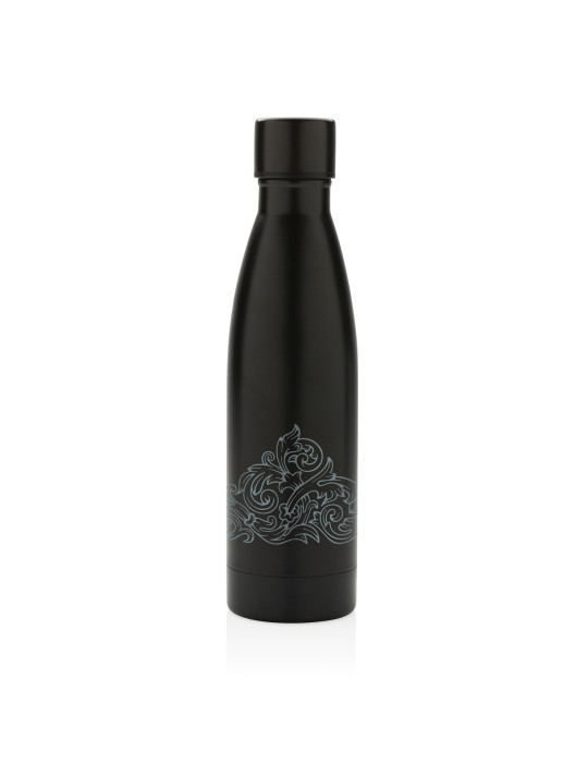 Gourde isotherme colorée inox recyclé RCS 500 ml personnalisable