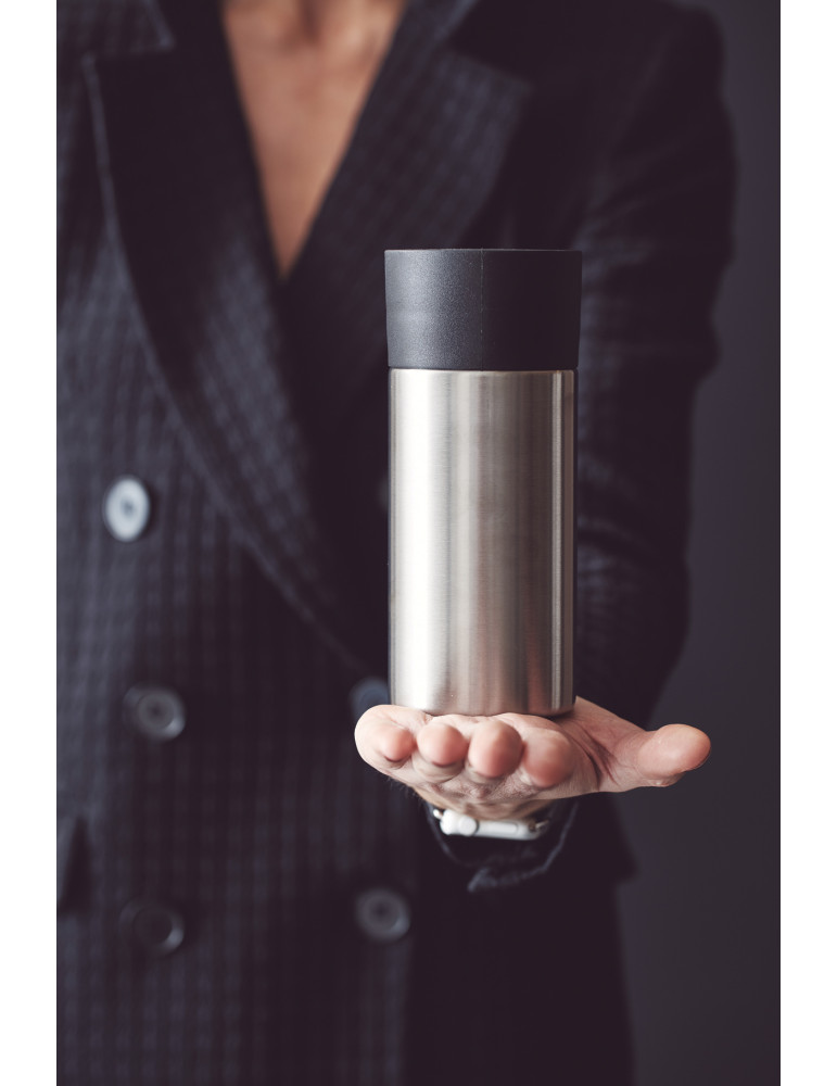 Tasse thermos Vinga Otis 300 ml ouverture une main personnalisable