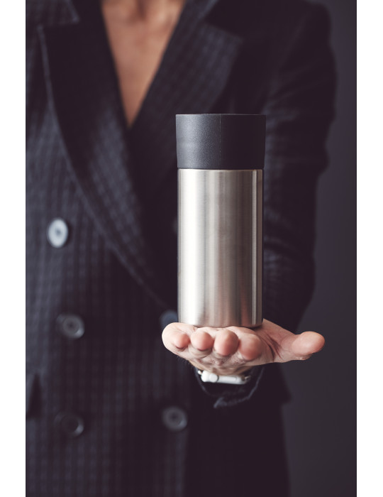 Tasse thermos Vinga Otis 300 ml ouverture une main personnalisable